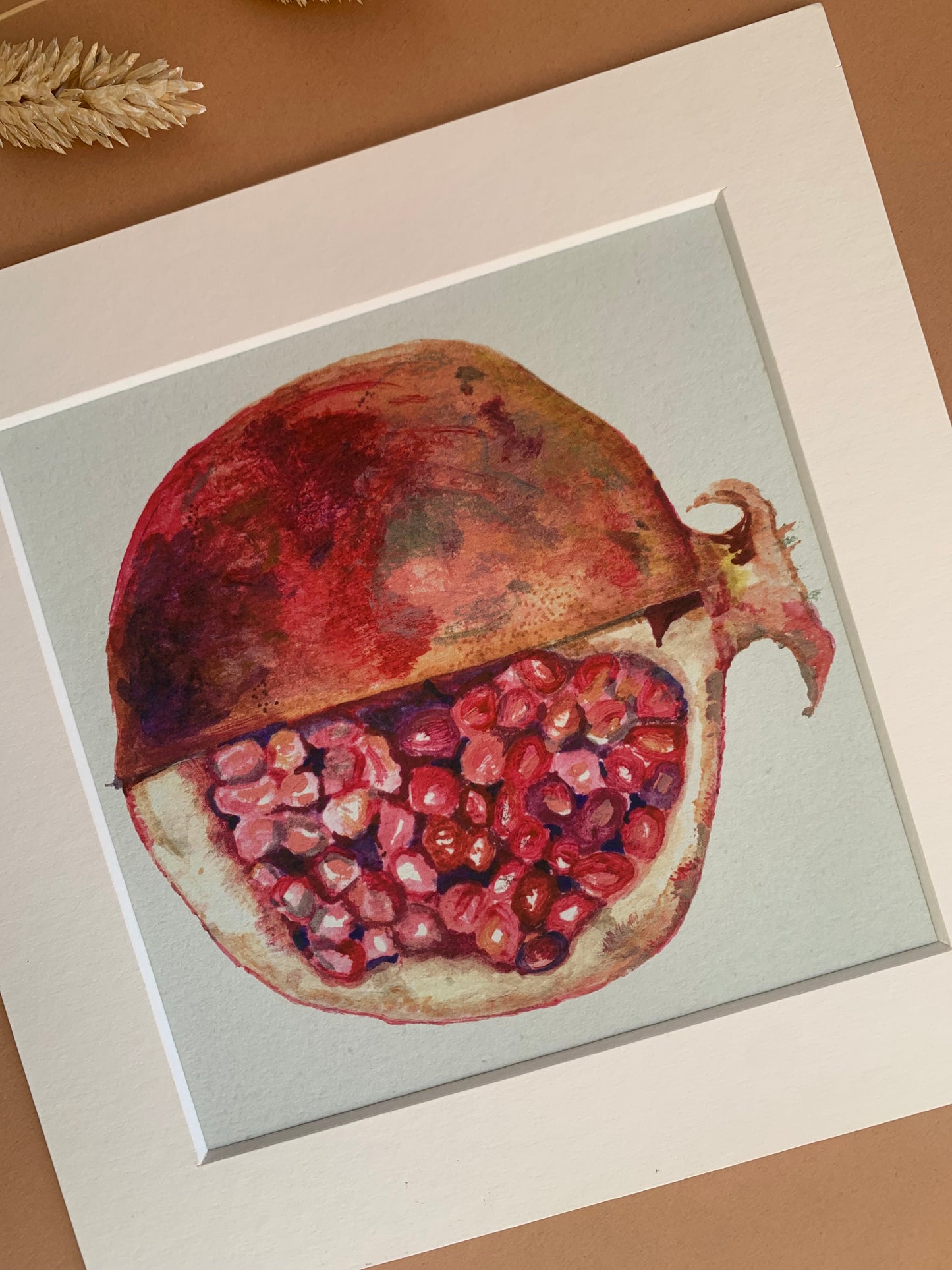 Sliced Pomegranate Fine Art Print