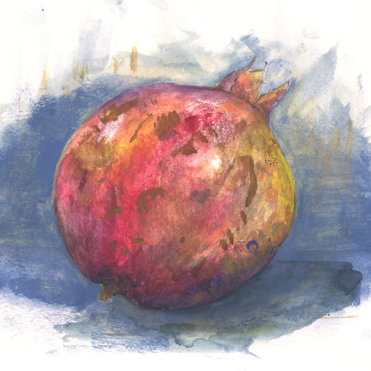 Pomegranate Still Life