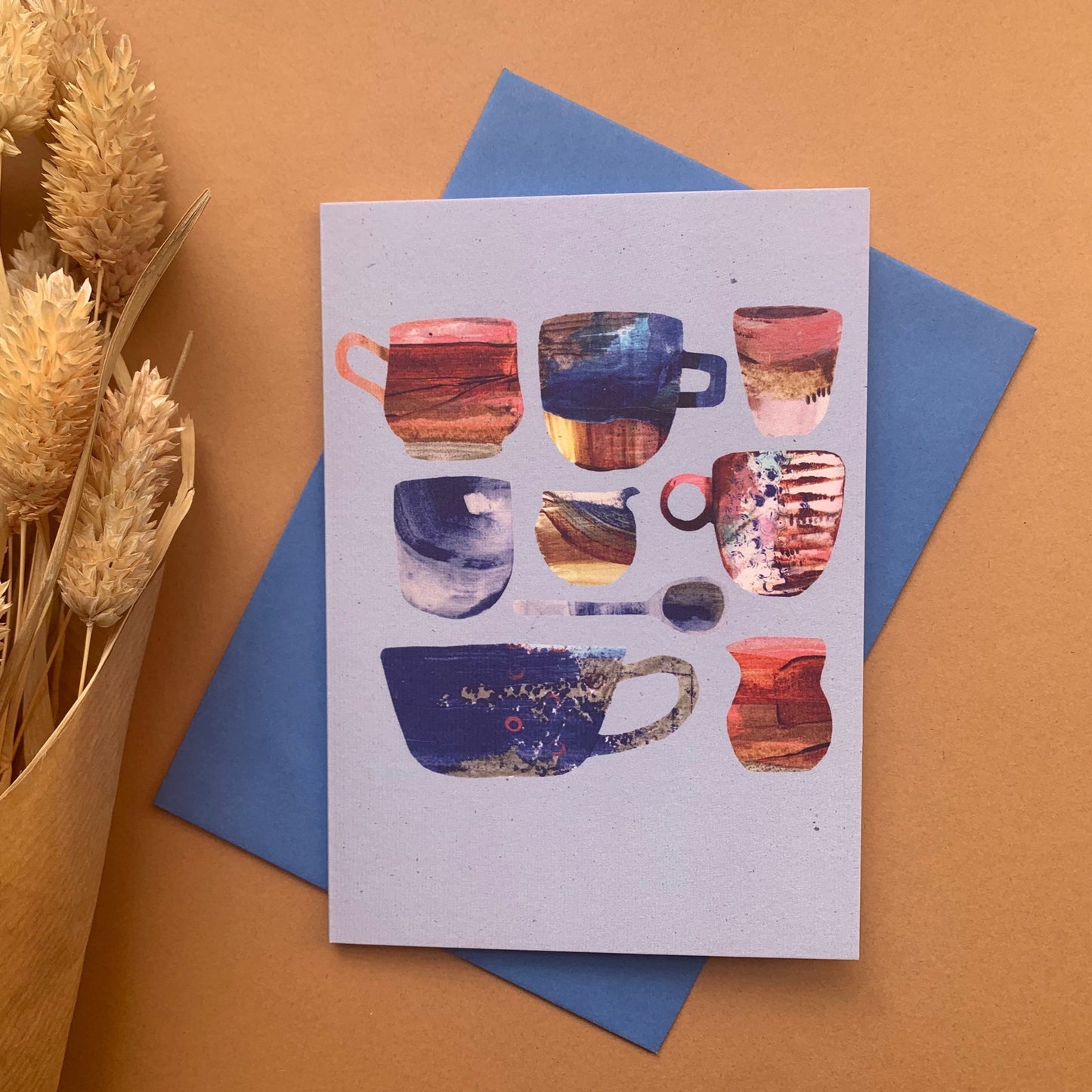 Coffee notecard and envelope set