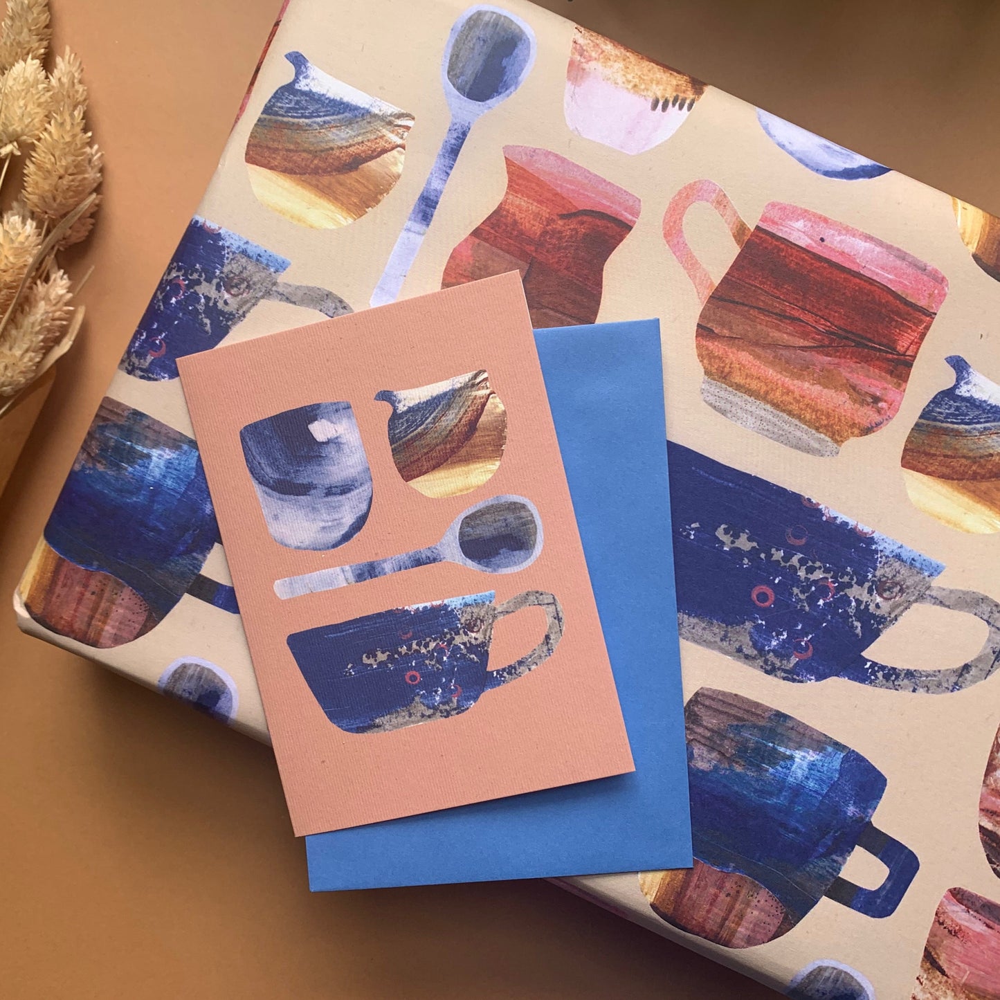 Coffee notecard and envelope set