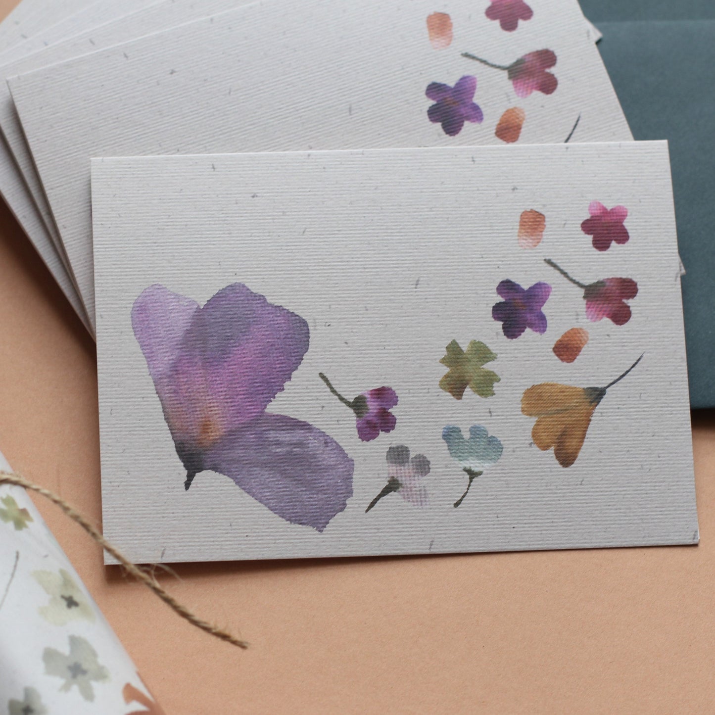 Wildflower notecard set