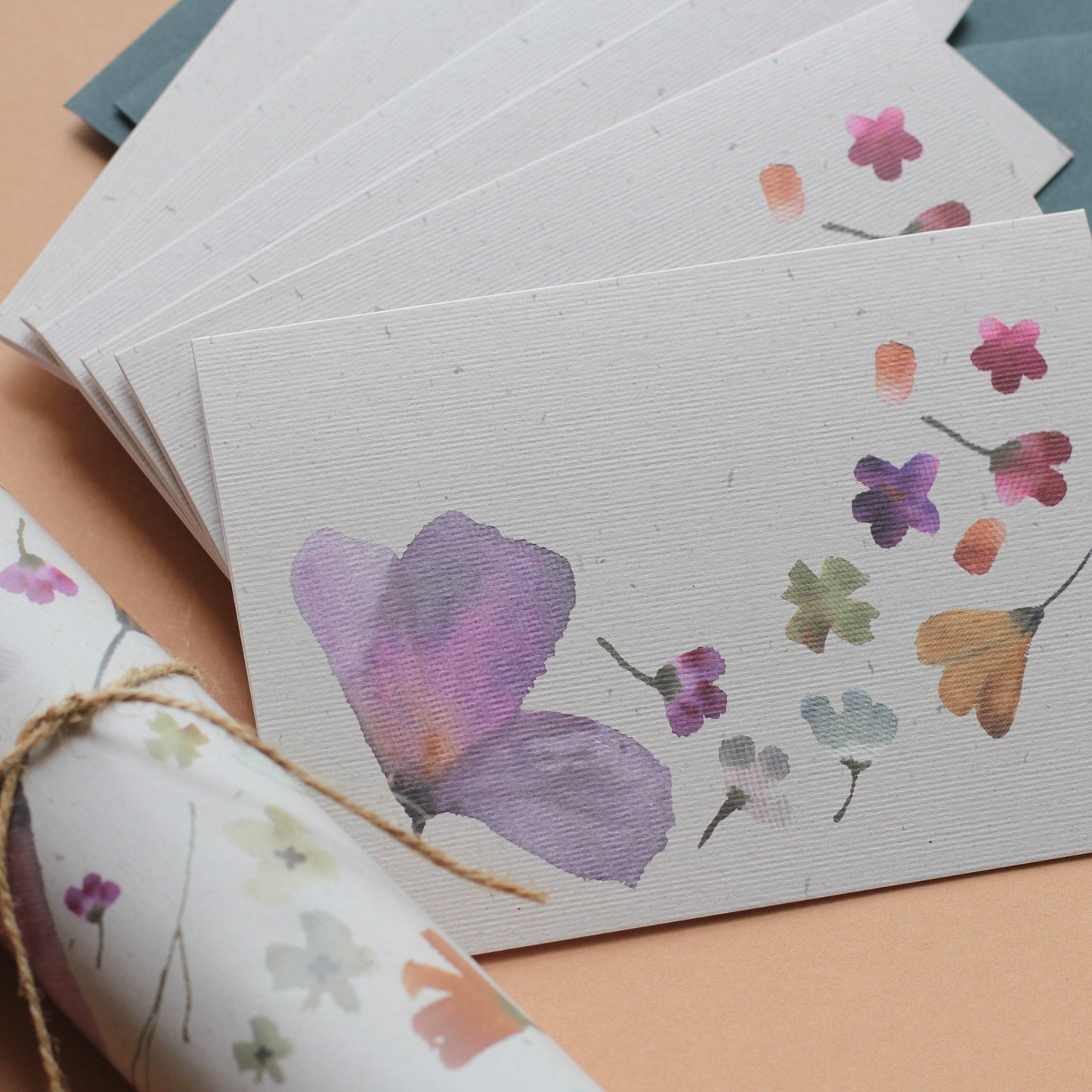 Wildflower notecard set